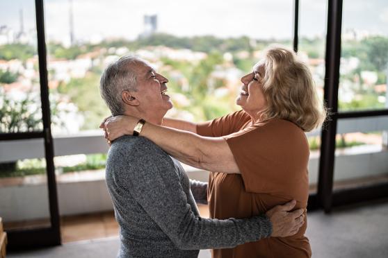 Couple dancing